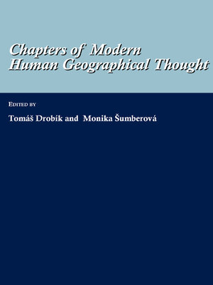 cover image of Chapters of Modern Human Geographical Thought